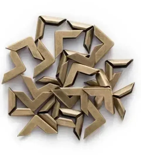 Smooth metallic corner piece 10-unit package