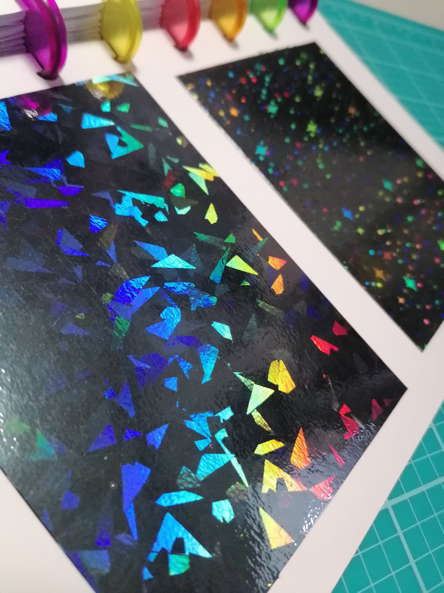 Crystal Holographic Laminate 32cms wide