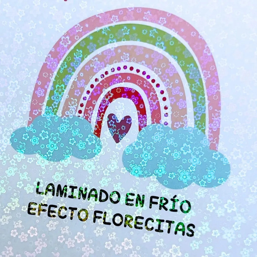 Laminantes en Frío Rollo 1 metro Flores