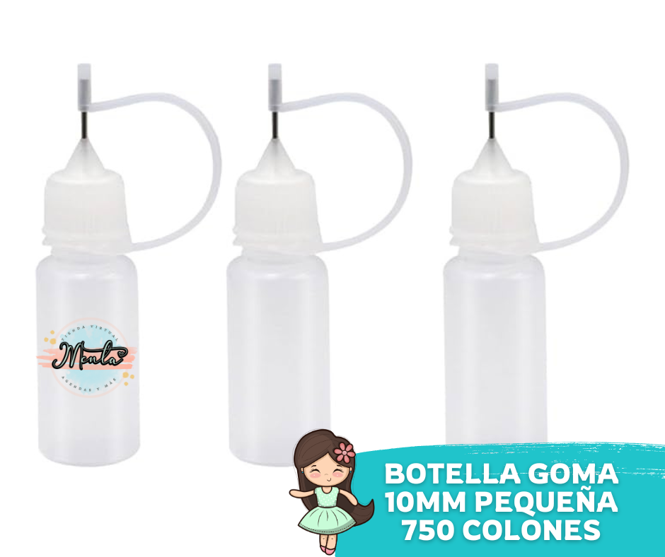 Botella aplicadora de goma para manualidades 10ml