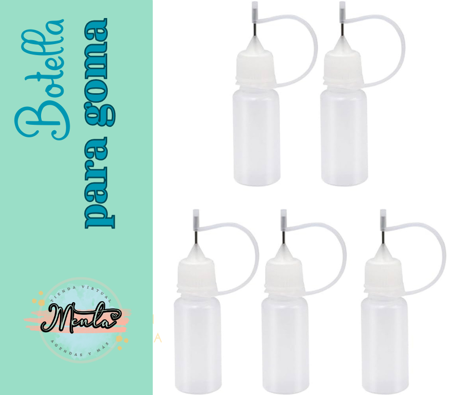 Botella aplicadora de goma para manualidades 10ml