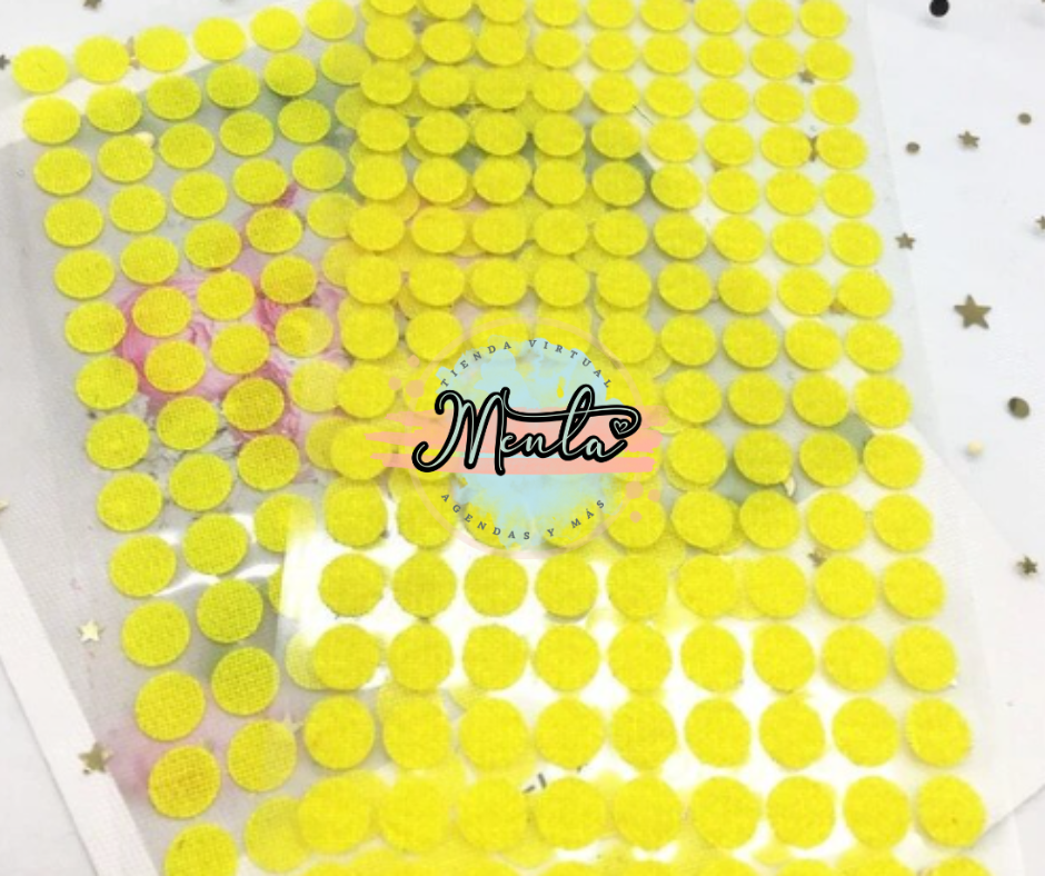 Velcro Adhesivo Bolitas
