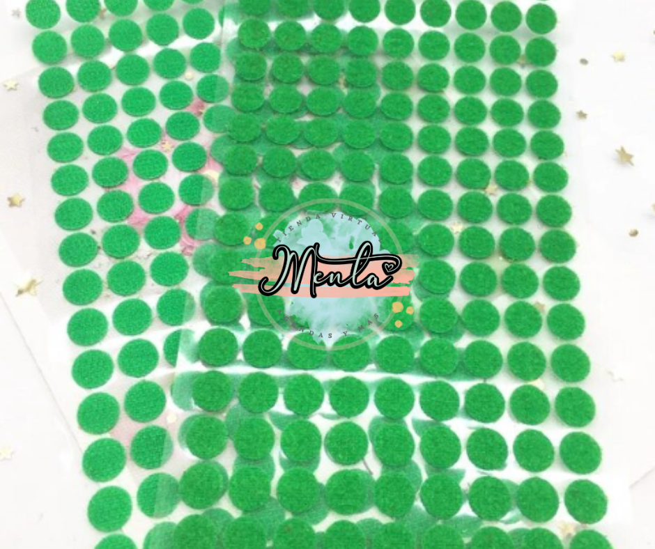Velcro Adhesivo Bolitas