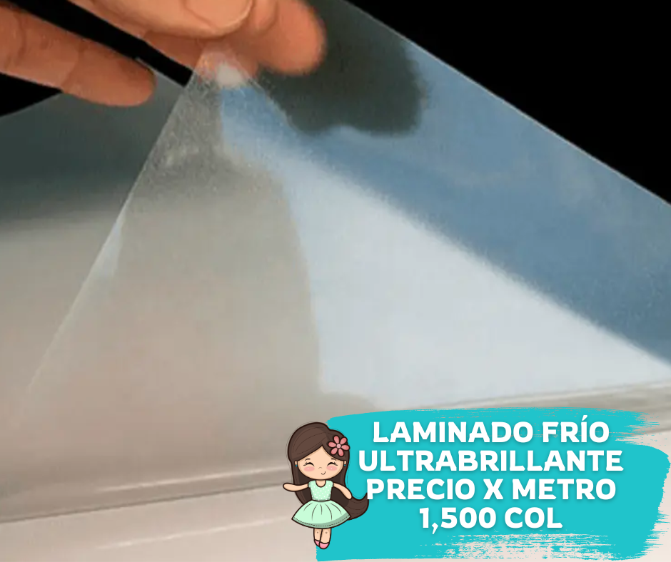 Laminantes en Frío Rollo 1 metro Ultrabrillante