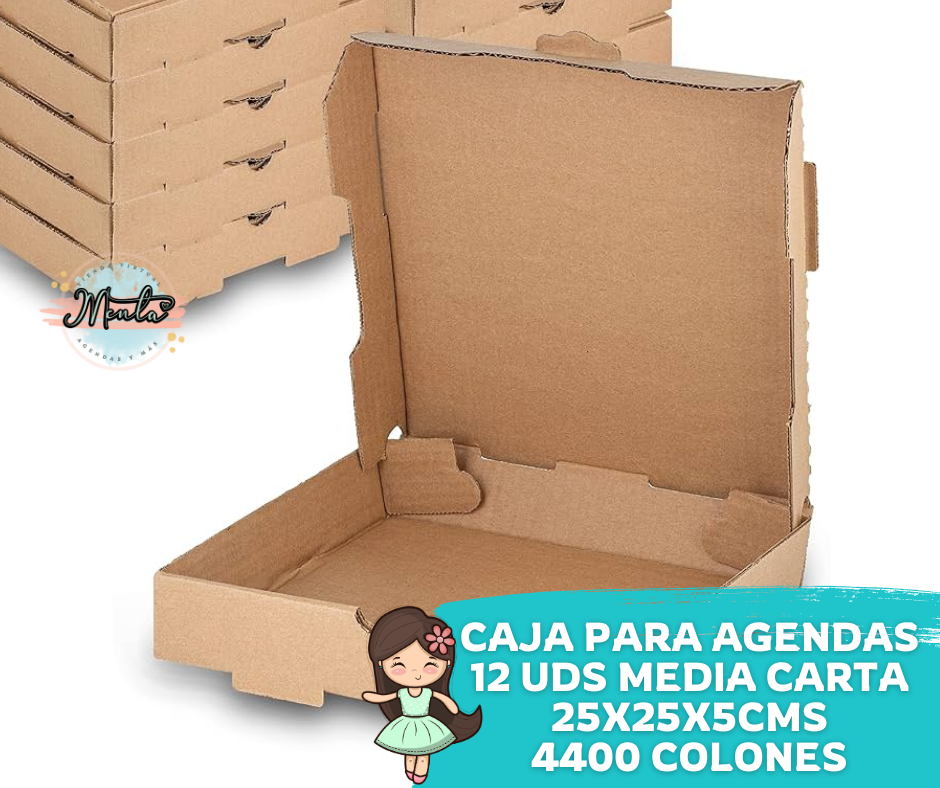 Box to Pack Half Letter Agendas