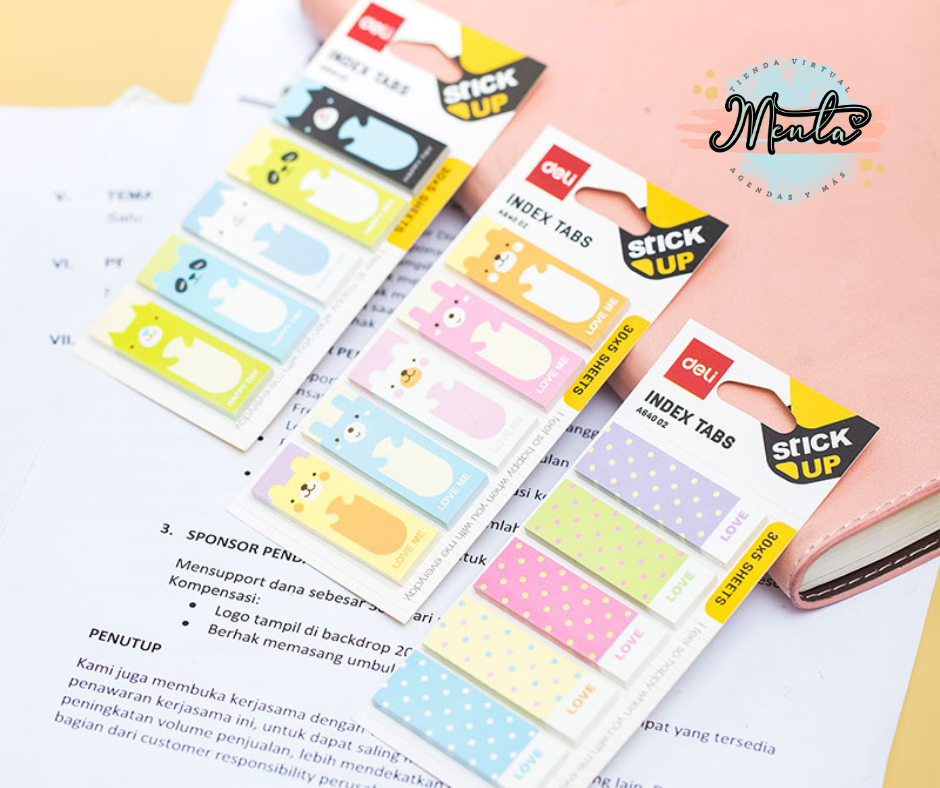 Notas Adhesivas Happy 3