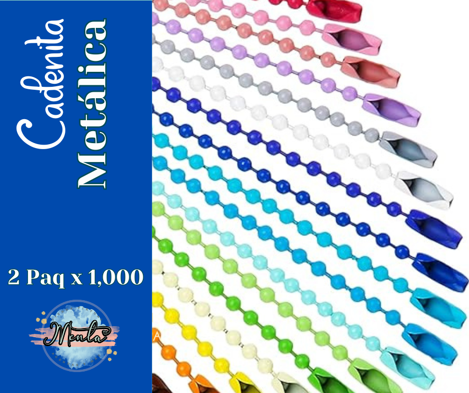 2x1 Cadenitas de Colores docena