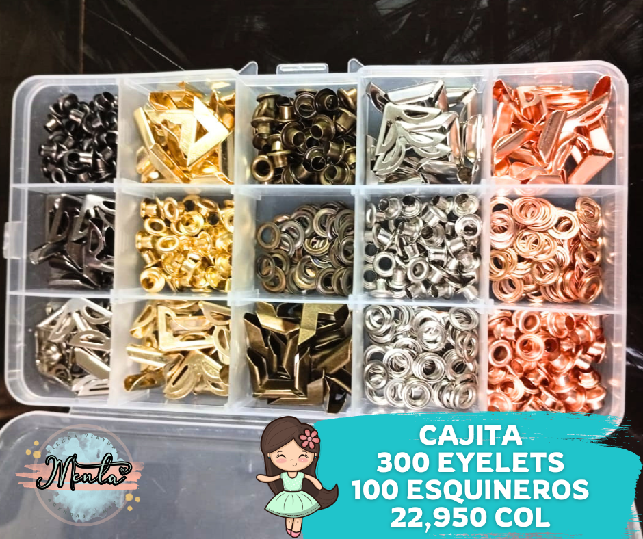 Caja Mix Eyelets - Esquineros