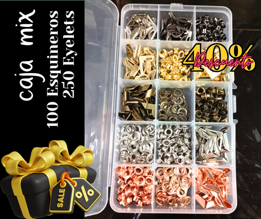 Caja Mix Eyelets - Esquineros