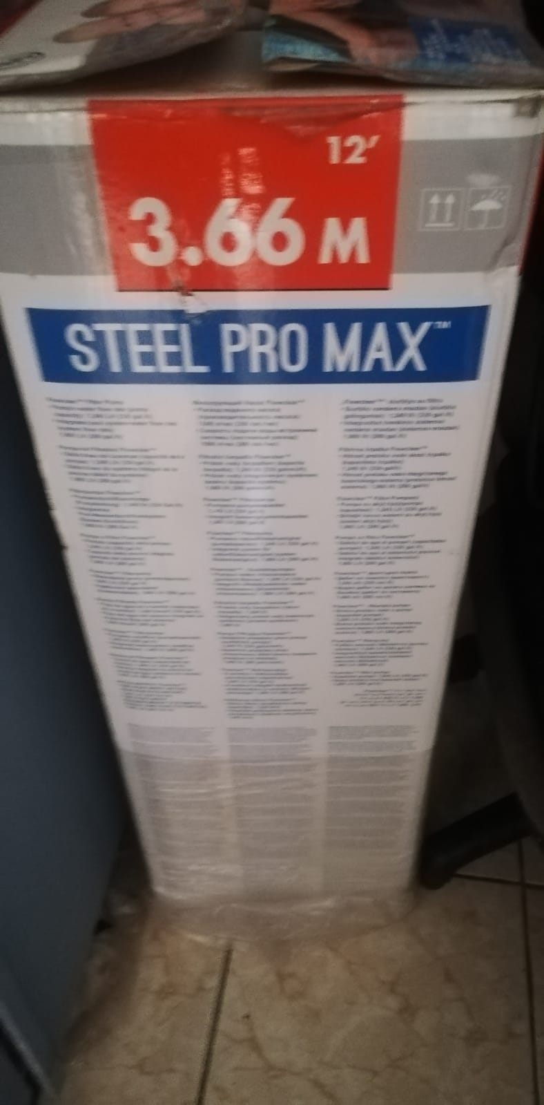 Piscina estructural steel pro max 76x366x366 cm bestway