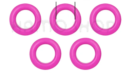 Eyelets Colores 4MM para Crop a Dile (20U)