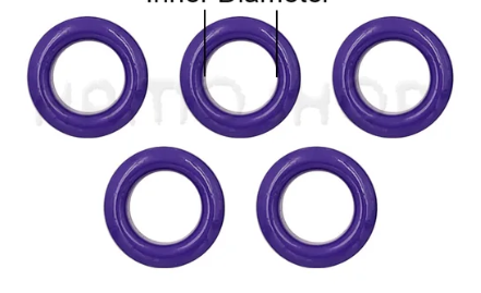 Eyelets Colores 4MM para Crop a Dile (20U)