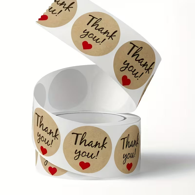 500 Stickers Agradecimiento Mod.6