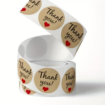 500 Stickers Agradecimiento Mod.6