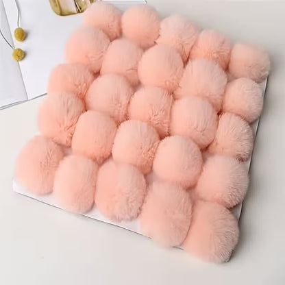 Pompones Peluditos 8cms