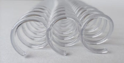 Espiral Plástica Paso 2:1 tamaño 25mm (unidad)