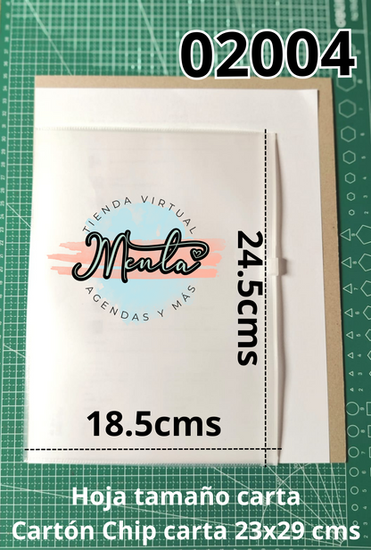 Envelope for Organigastos size A6.