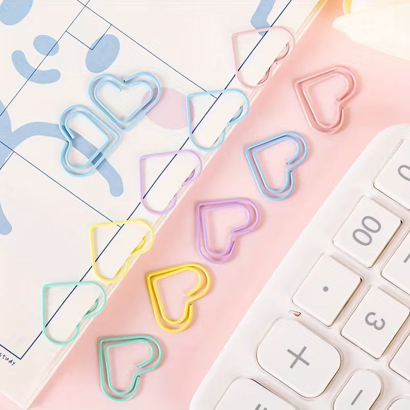 Clips Corazón Docena