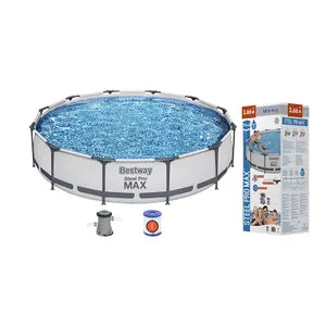 Piscina estructural steel pro max 76x366x366 cm bestway