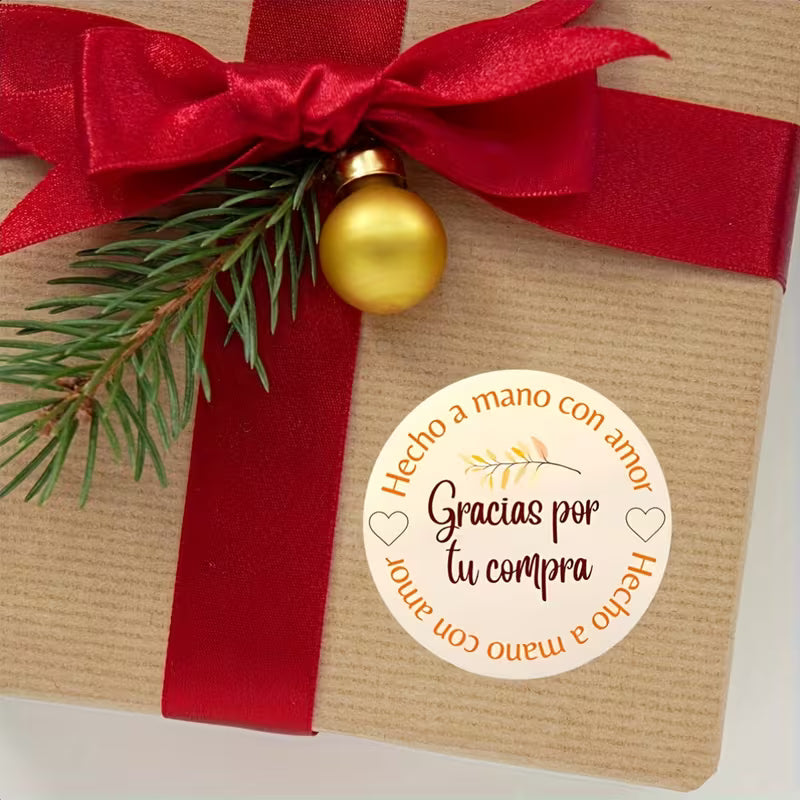 108 Stickers Gracias por tu Compra 4CMS