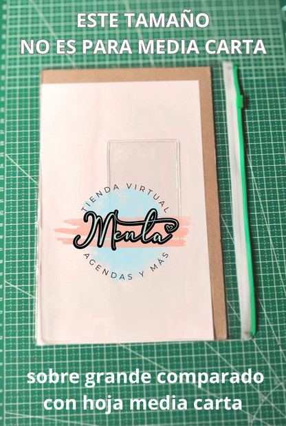 Envelope for Organigastos size A6.