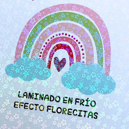 Laminantes en Frío Rollo 1 metro Flores