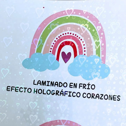 Laminantes en Frío Rollo 1 metro Corazones