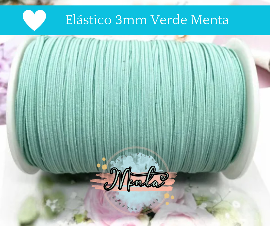 Elástico Plano Delgado (3mm) (Metro)