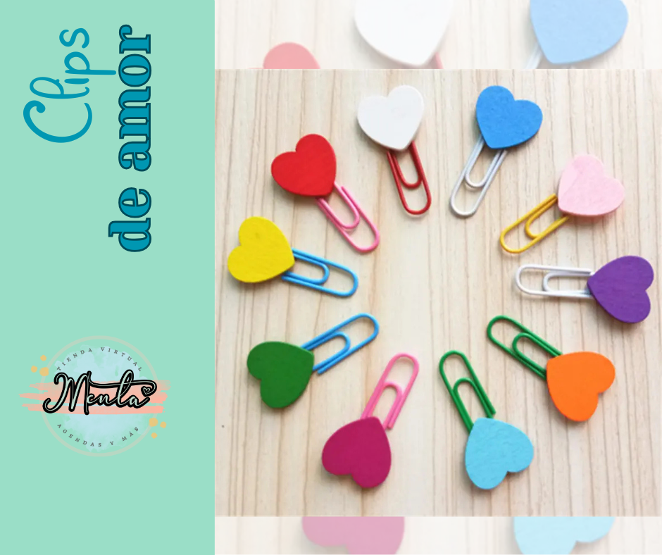 Clips Amor 5 Unidades