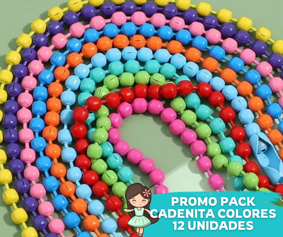 Cadenitas para Llavero Promo 24 Pack