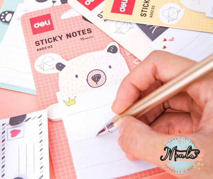 Notas Adhesivas Animalitos Cartas