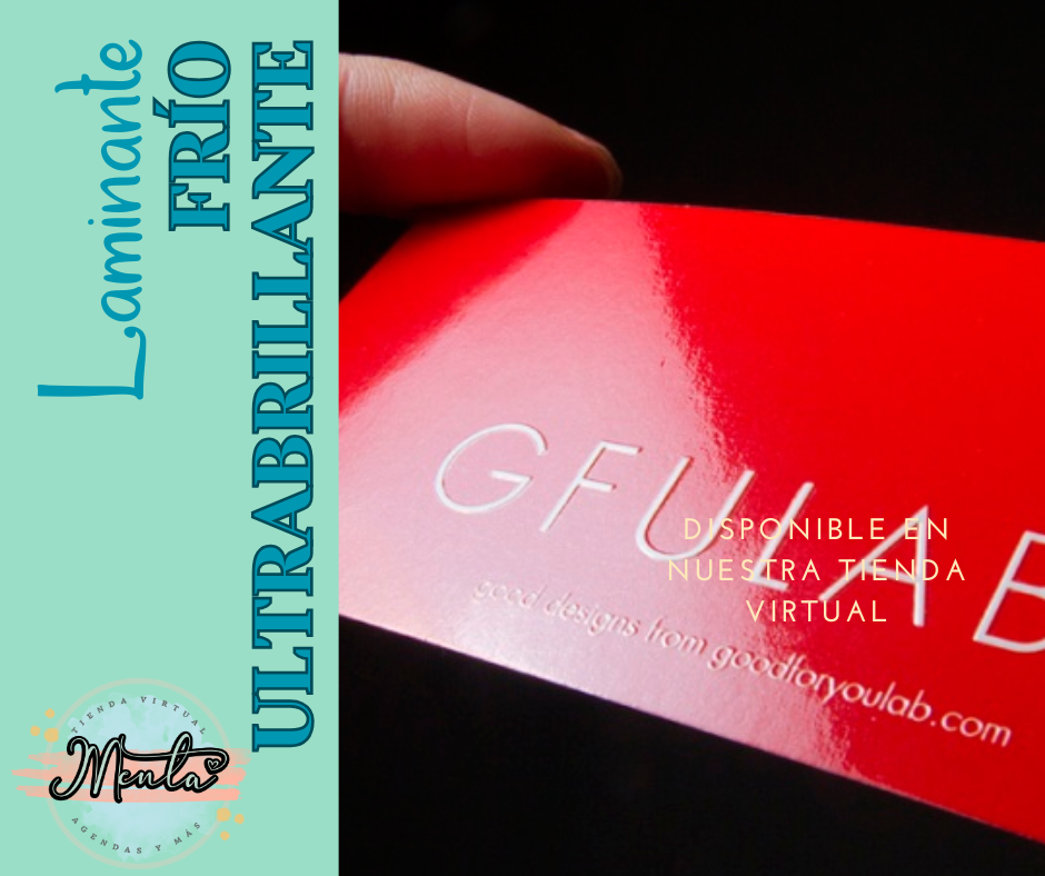 Laminantes en Frío Rollo 1 metro Ultrabrillante