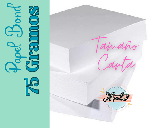 75 Bond Paper Letter Size. Package 250 units