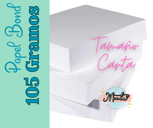 Papel Bond 105 Carta