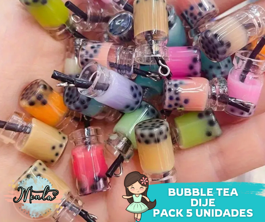 Dije Bubble Tea 5 unidades