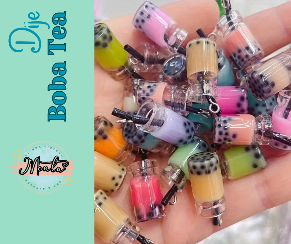 Dije Bubble Tea 5 unidades
