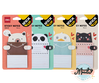 Notas Adhesivas Animalitos Cartas