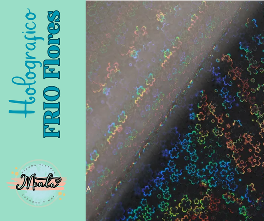 Laminantes en Frío Rollo 1 metro Flores