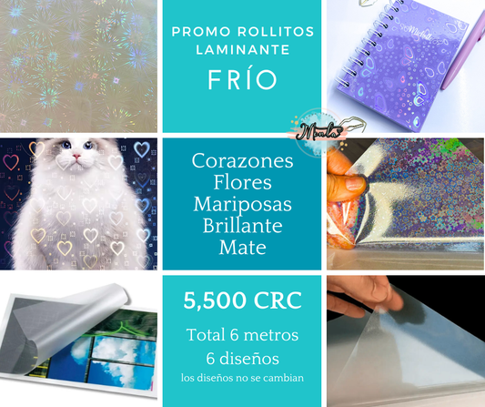 6 Mts Laminante frío Pack Mix
