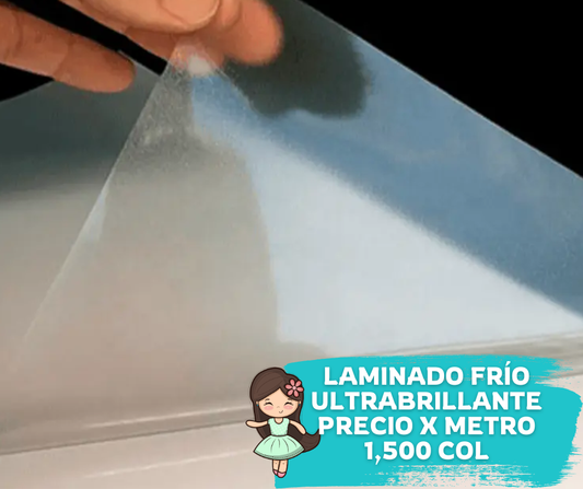Laminantes en Frío Rollo 1 metro Ultrabrillante
