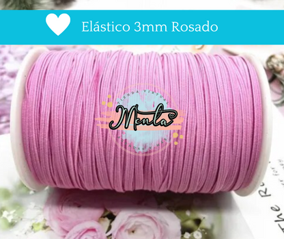 Elástico Plano 3mm 100% Banda Elástica (Metro)