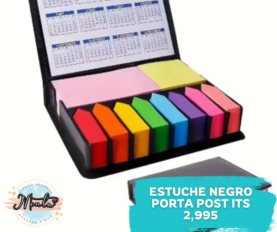 Estuche porta Post Its personalizable
