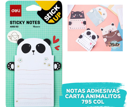 Notas Adhesivas Carta Animalitos 3