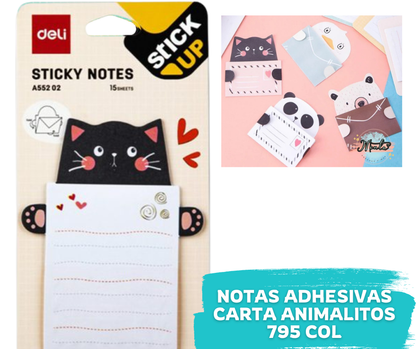 Notas Adhesivas Carta Animalitos 2