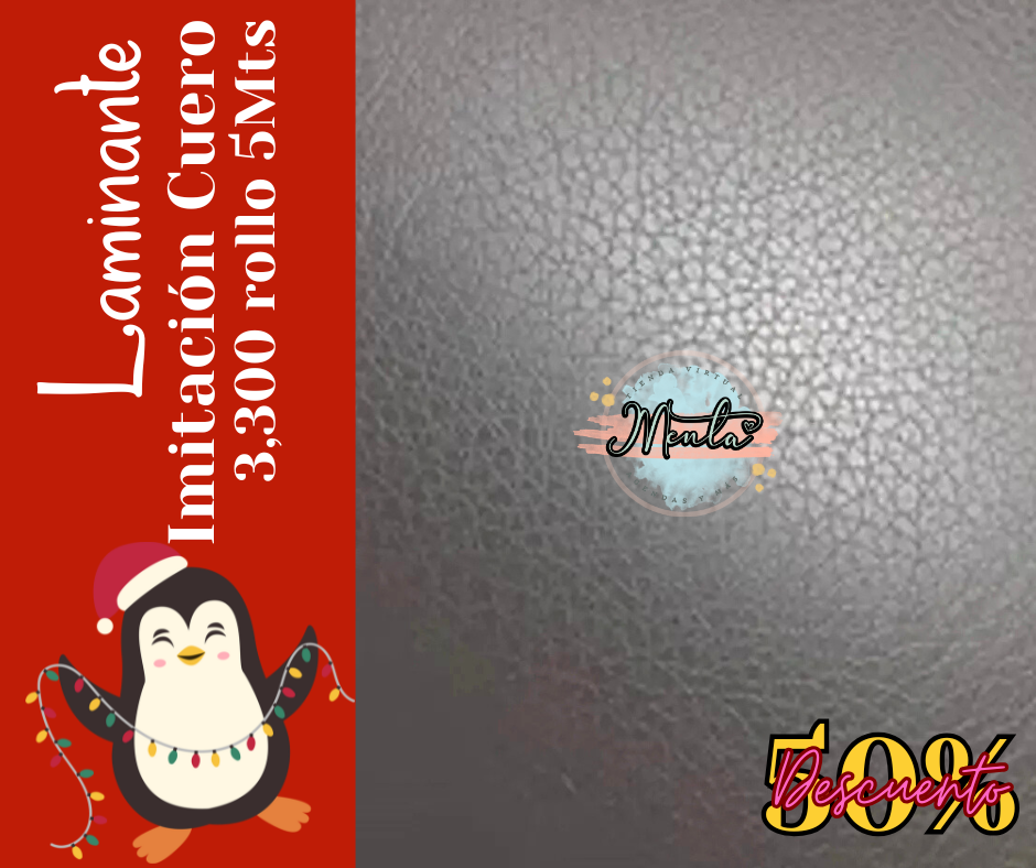 Holographic Laminating Leather 32cms wide