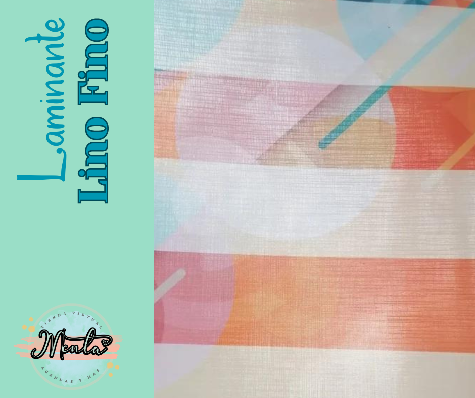 Laminante Holográfico Lino Fino 32cms ancho (2.4 Micras)
