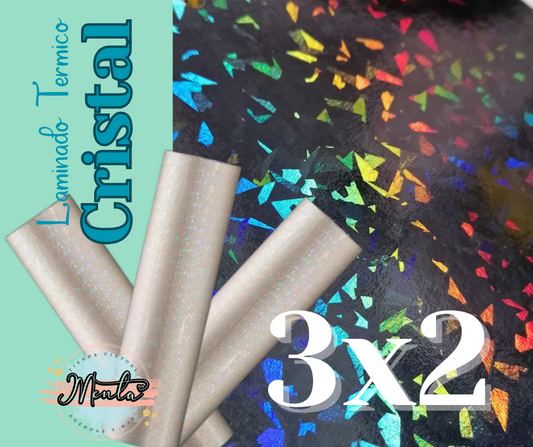 3x2 Laminante Rollo 5 Metros Cristal