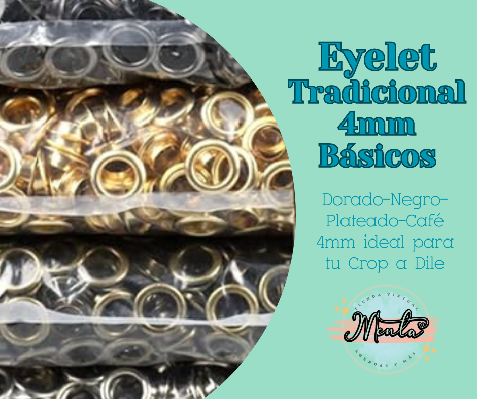 Eyelets for crop a dile 3/16"