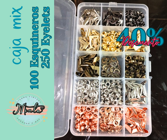 Caja Mix Eyelets - Esquineros
