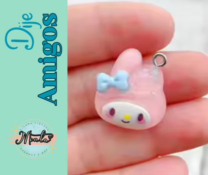 Dije Sanrio 4 Pack 50%Desc